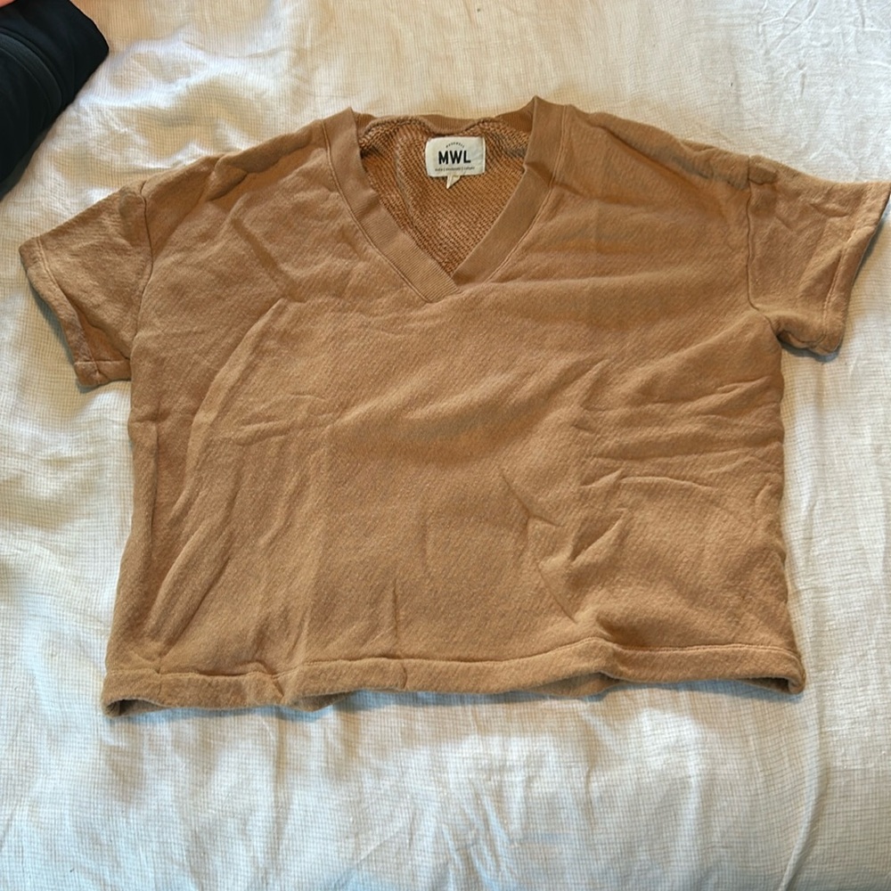Madewell Terrycloth sweatshirt tee shirt